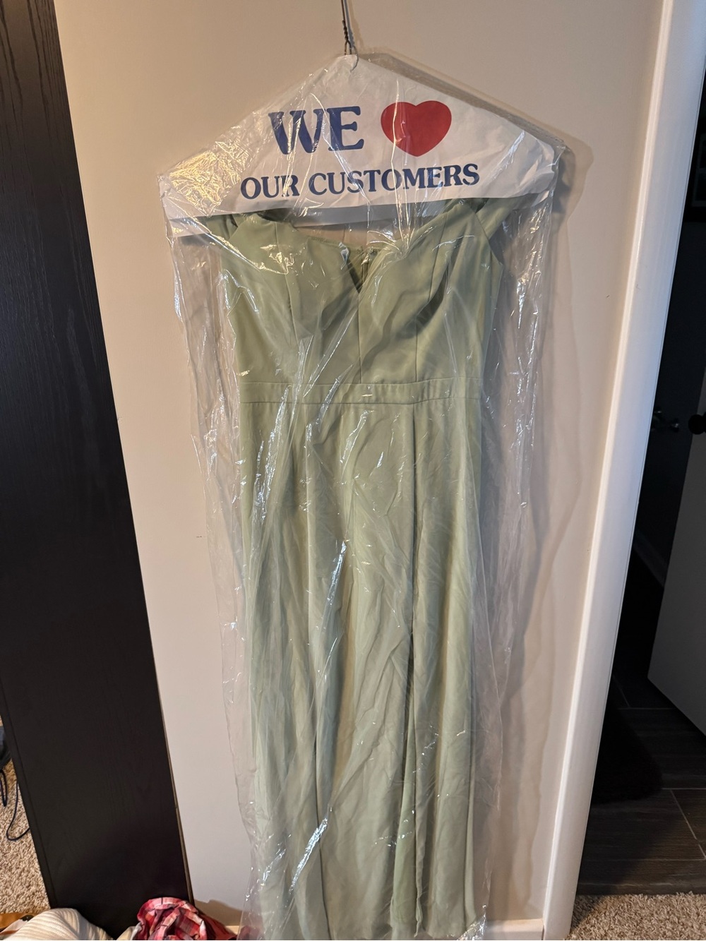 Sage Green Bridesmaid Maxi Dress